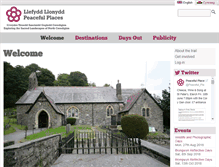 Tablet Screenshot of peaceful-places.com